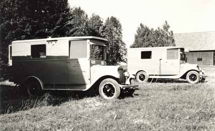 Bilburen radiostation Br m/25